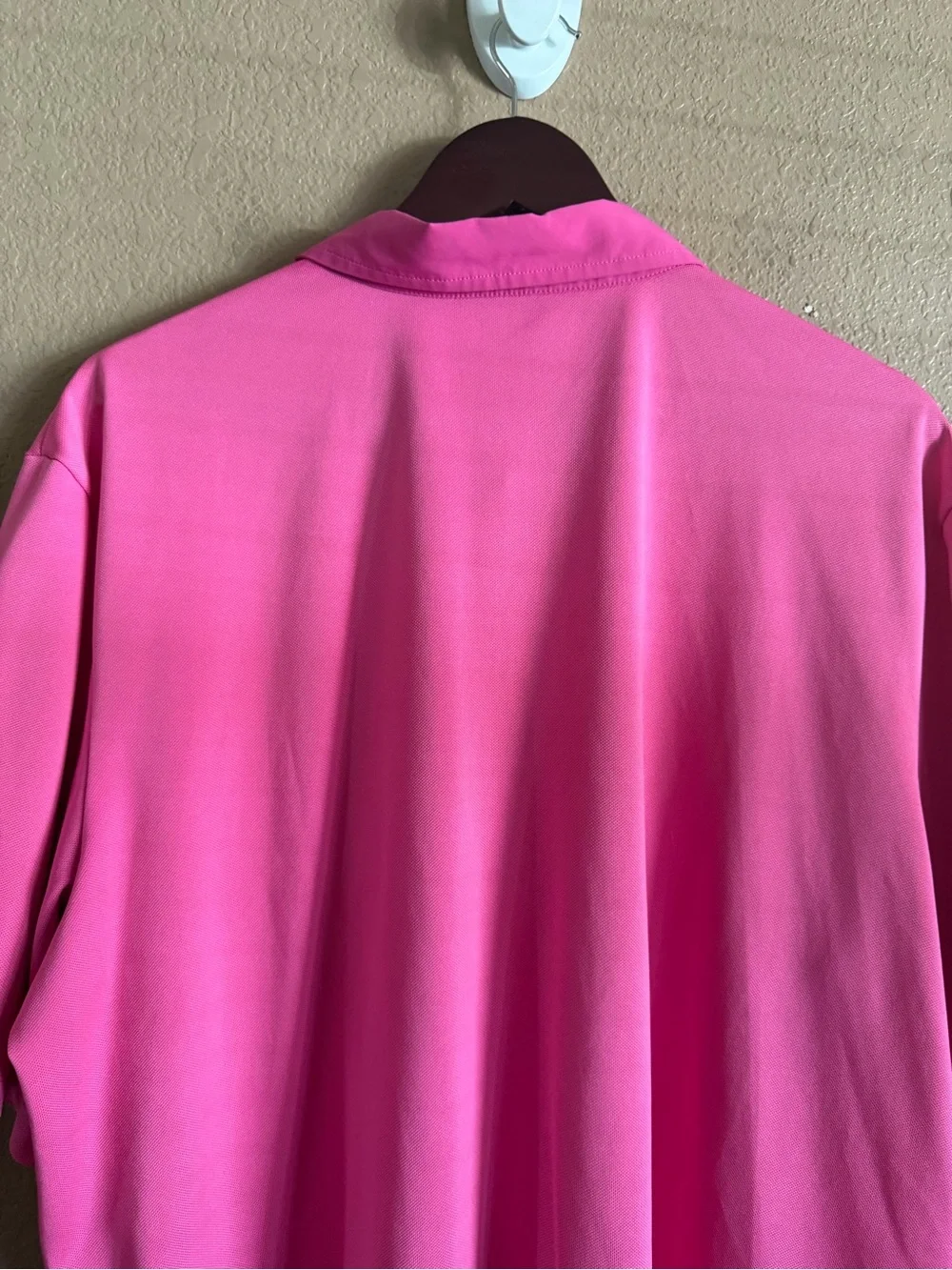 Ralph Lauren RLX Pink Performance Polo with Chest Pocket Size XXL